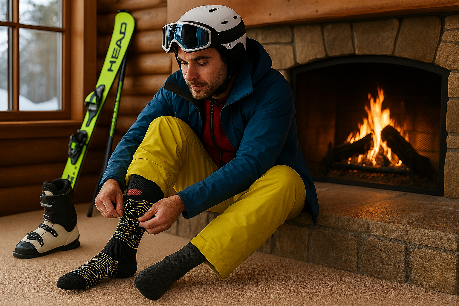 Adv Simple Mountain Sock