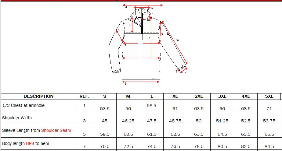 Mens Ice Half Zip