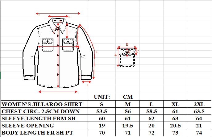 Womens Jillaroo Shirt