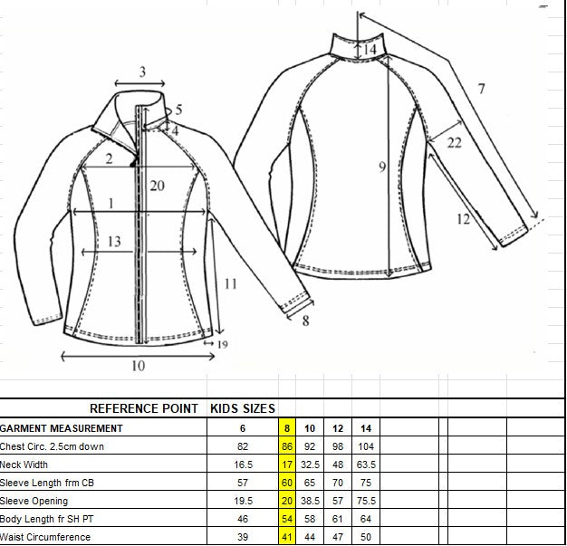 Kids Nimbus Full Zip