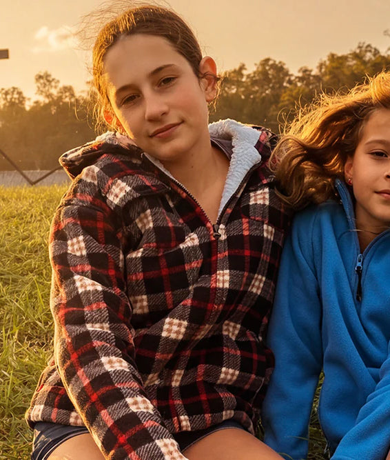 Boys and Girls Sherpa Hoodie