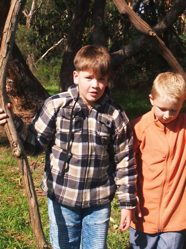 Boys and Girls Sherpa Hoodie