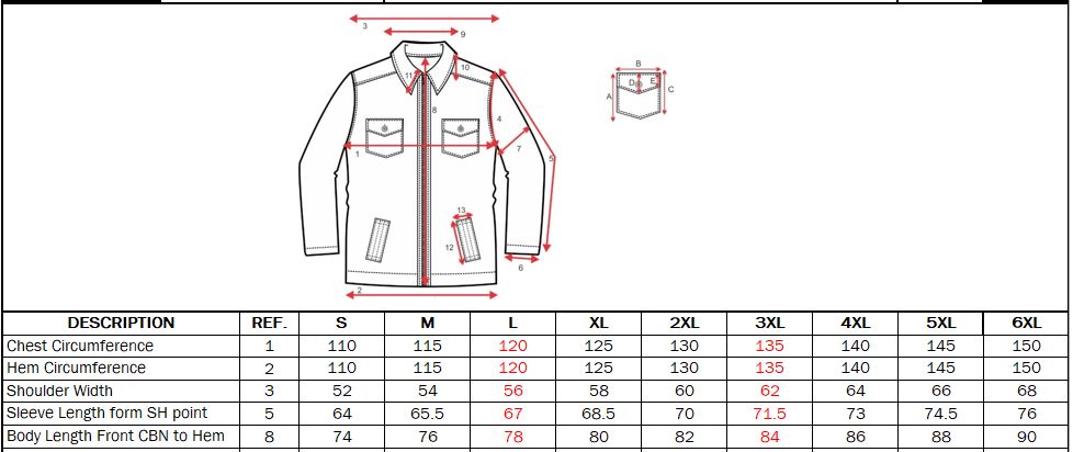 Mens Shearers Jacket