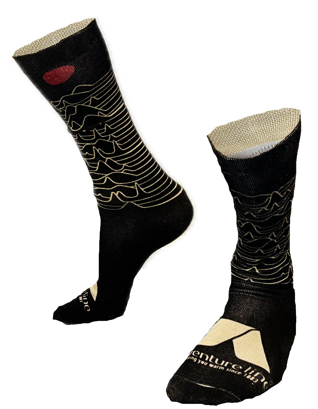 Adv Simple Mountain Sock